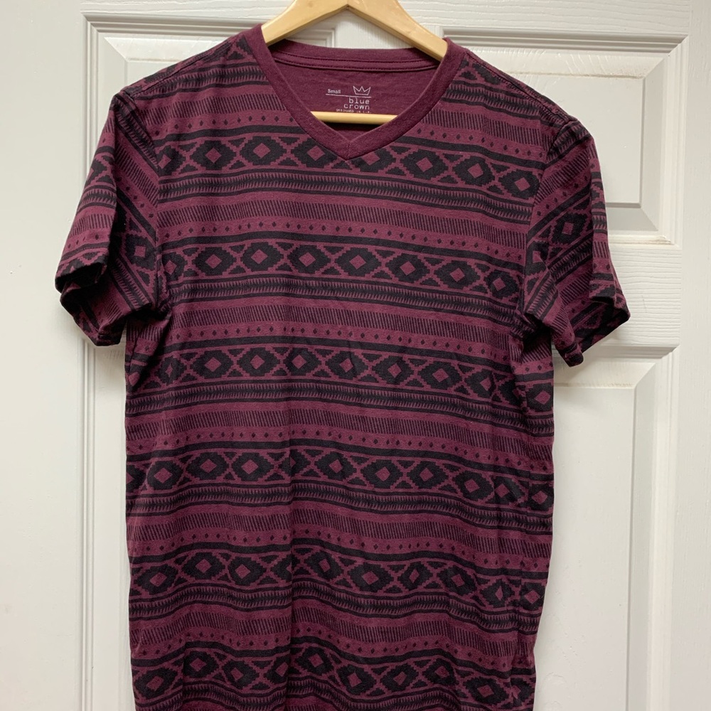 Mens Blue Crown shirt